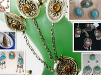 Казахские национальные ювелирные украшения