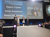 Школьница из Казахстана Асия Кусаинова победила на Международном научно-инженерном конкурсе корпорации Intel в США. Источник фото: kursiv.kz