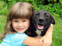 Собака в доме делает ребенка здоровее — исследование | Фото с сайта doggi.ru