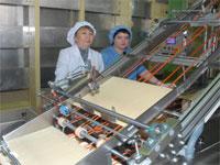 На предприятии «Султан — кондитерские изделия» запустили новые производственные линии | Фото с сайта newskaz.ru