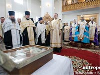 Мощи святых преподобномучениц Великой княгини Елисаветы и инокини Варвары прибыли в Митрополичий Округ в Республике Казахстан