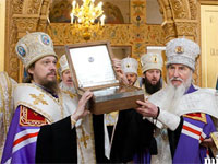 Мощи святых преподобномучениц Великой княгини Елисаветы и инокини Варвары прибыли в Митрополичий Округ в Республике Казахстан