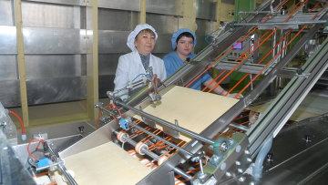 На предприятии «Султан — кондитерские изделия» запустили новые производственные линии | Фото с сайта newskaz.ru