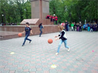 Празднование в Северо-Казахстанской области Международного дня защиты детей — 1 июня